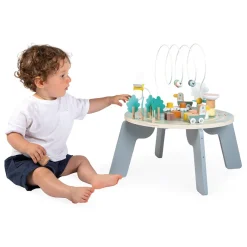 Janod Table d'Activités Jardin Sweet Cocoon* Bouliers, Loopings & Panneaux D'Activités|Manipulation & Encastrement