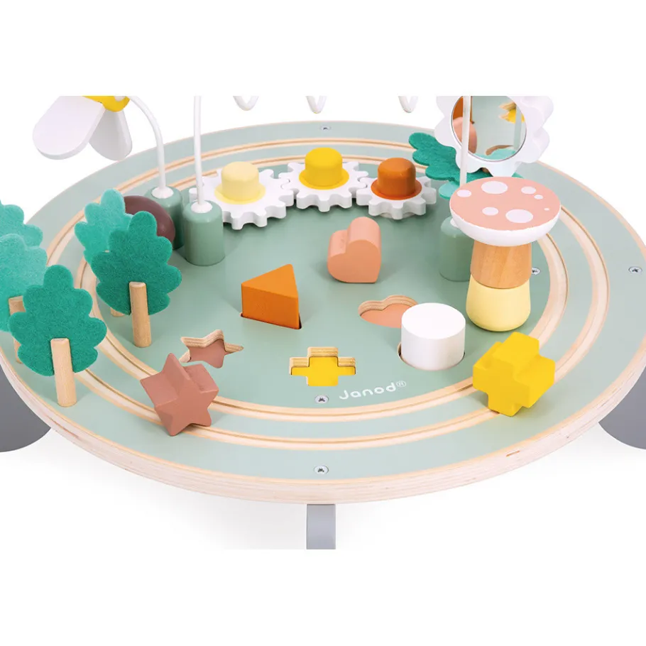 Janod Table d'Activités Jardin Sweet Cocoon* Bouliers, Loopings & Panneaux D'Activités|Manipulation & Encastrement
