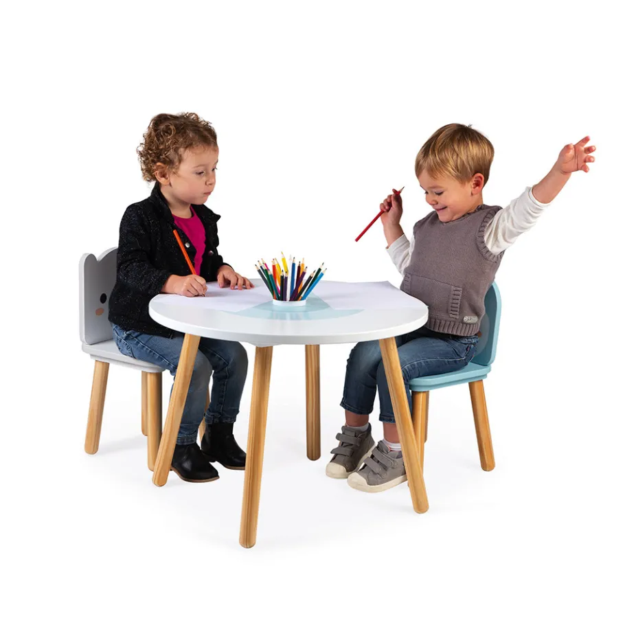 Janod Table et 2 chaises Banquise (Bois)* Tables & Mobilier