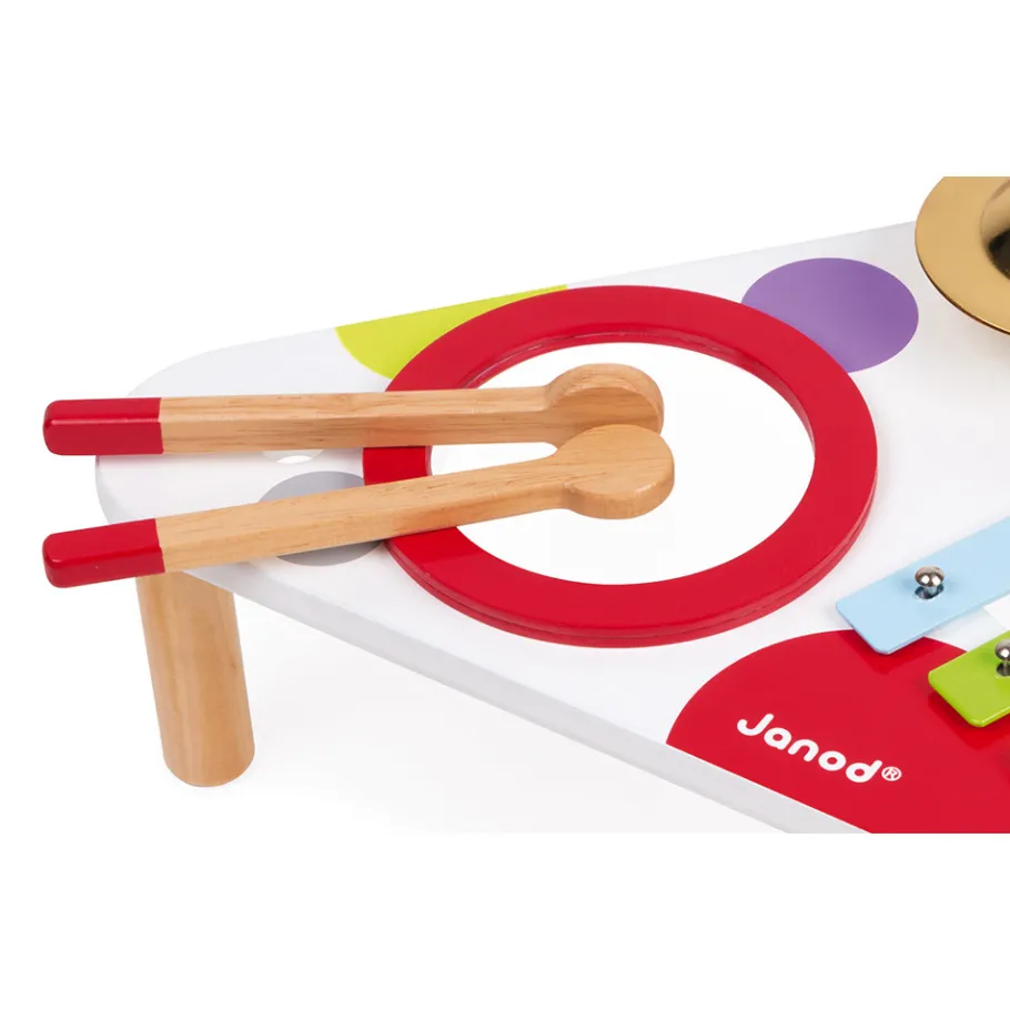 Janod Table Musicale Confetti (bois)* Jouets Musicaux|Jouets Musicaux