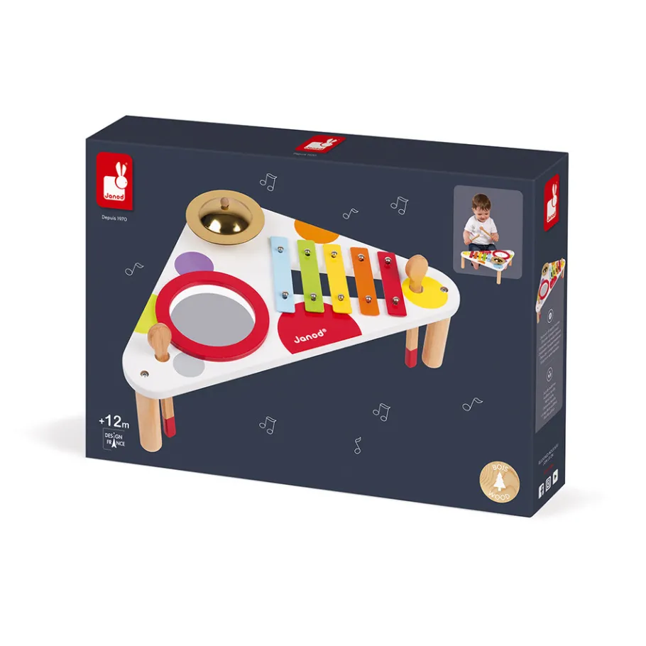 Janod Table Musicale Confetti (bois)* Jouets Musicaux|Jouets Musicaux