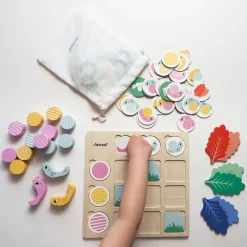Janod Tableau à Double Entrée - Escargots* Jeux Éducatifs Maternelle|Jeux Éducatifs Science & Géographie