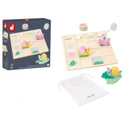 Janod Tableau à Double Entrée - Escargots* Jeux Éducatifs Maternelle|Jeux Éducatifs Science & Géographie