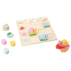 Janod Tableau à Double Entrée - Escargots* Jeux Éducatifs Maternelle|Jeux Éducatifs Science & Géographie
