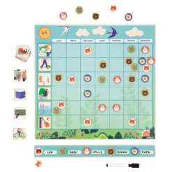 Janod Tableau d'Organisation* Tableaux, Ardoises & Magnets|Jeux Éducatifs Primaire