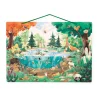 Janod Tableau Magnétique La Mare - Partenariat WWF®* Jeux Éducatifs Primaire|Jeux Éducatifs Maternelle