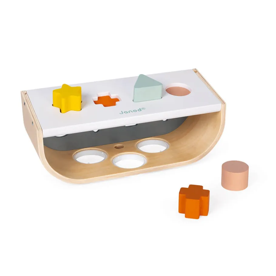Janod Tap Tap Sweet Cocoon* Formes & Couleurs|Manipulation & Encastrement