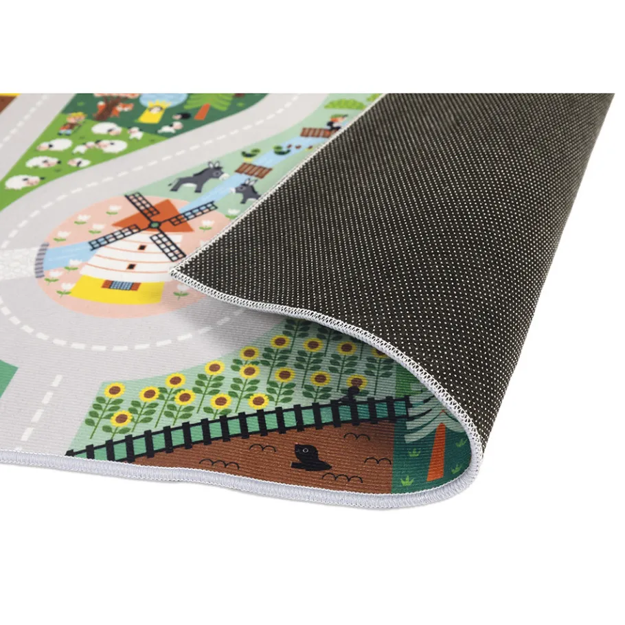 Janod Tapis avec circuit Campagne - Cross Roads* Tapis & Déco|Tables & Mobilier