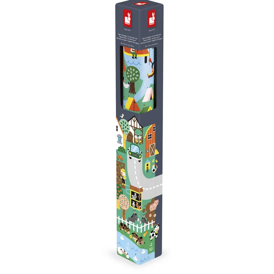 Janod Tapis avec circuit Campagne - Cross Roads* Tapis & Déco|Tables & Mobilier