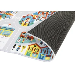 Janod Tapis avec circuit Ville - Cross Roads* Tapis & Déco|Tables & Mobilier