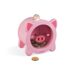 Janod Tirelire Cochon (bois)* Tapis & Déco