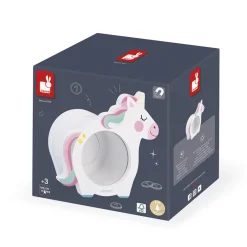Janod Tirelire Licorne en bois* Tapis & Déco