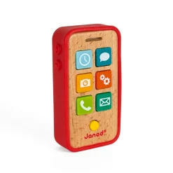 Janod Téléphone Sonore (bois et silicone)* Jouets Musicaux