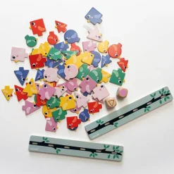 Janod Tri des Formes, Couleurs et Tailles - Les Oiseaux* Jeux Éducatifs Maternelle|Jeux Éducatifs Science & Géographie