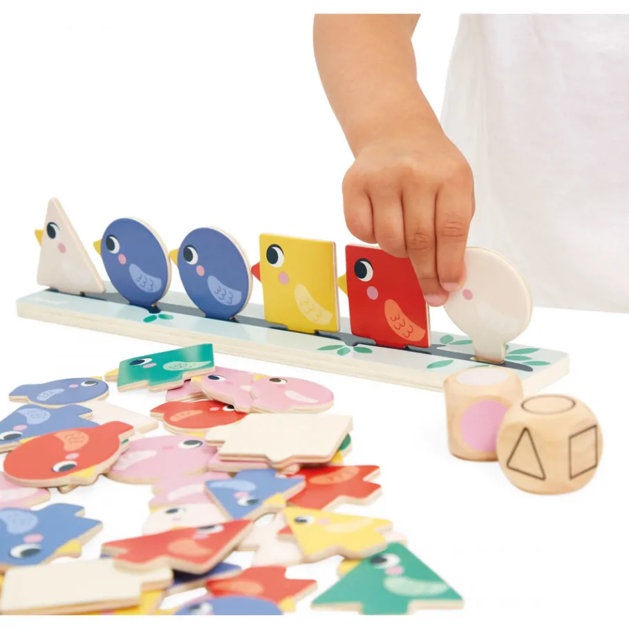Janod Tri des Formes, Couleurs et Tailles - Les Oiseaux* Jeux Éducatifs Maternelle|Jeux Éducatifs Science & Géographie