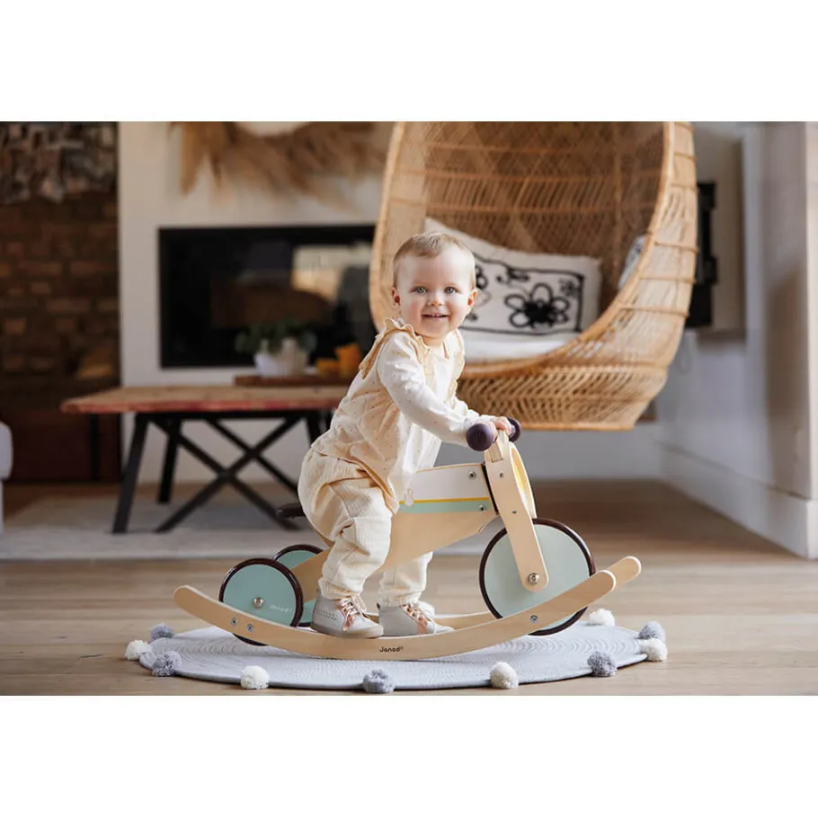 Janod Tricycle 2 en 1 à bascule* Draisiennes & Accessoires|Jouets À Bascule, Porteurs & Chariots