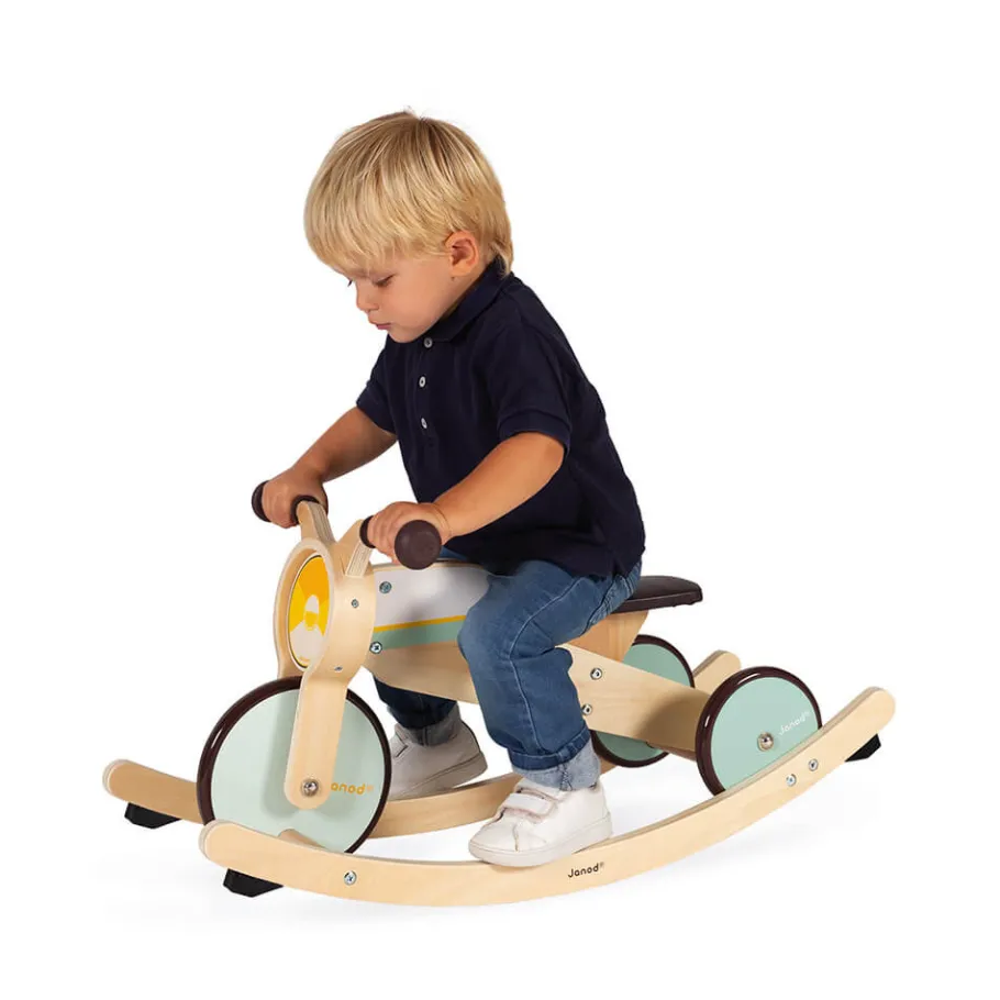 Janod Tricycle 2 en 1 à bascule* Draisiennes & Accessoires|Jouets À Bascule, Porteurs & Chariots