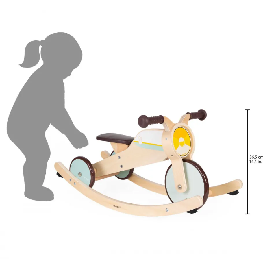 Janod Tricycle 2 en 1 à bascule* Draisiennes & Accessoires|Jouets À Bascule, Porteurs & Chariots