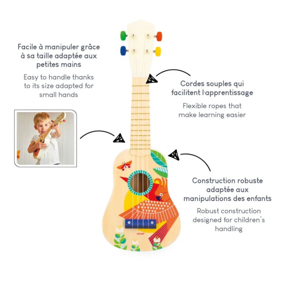 Janod Ukulélé Gioia* Jouets Musicaux