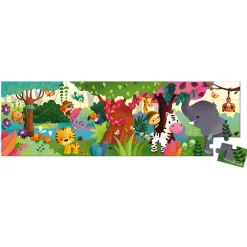 Janod Valisette puzzle panoramique Jungle 36 pièces* Puzzles 20 À 49 Pièces
