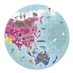 Janod Valisette Puzzle 'Planète Bleue' 208 pièces* Puzzles Éducatifs|Puzzles 150 À 499 Pièces