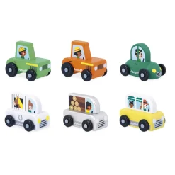 Janod Van pour cheval en bois Campagne - Cross Roads* Véhicules, Garages & Voitures|Trains & Véhicules