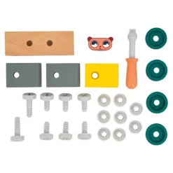 Janod Voiture à Bricoler Ours Brico'Kids* Jeux De Construction|Établis, Outils & Bricolage